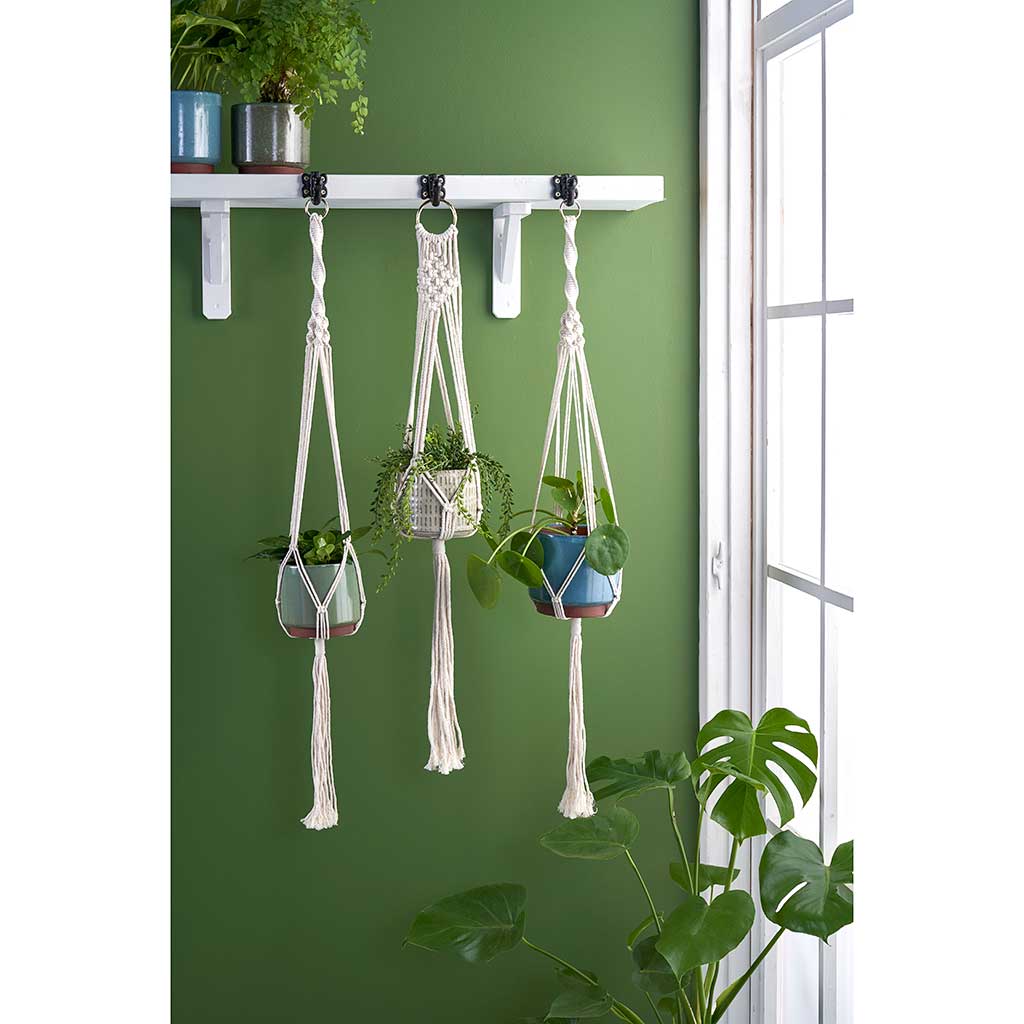 Macrame Plant Pot Hanger - Monterey