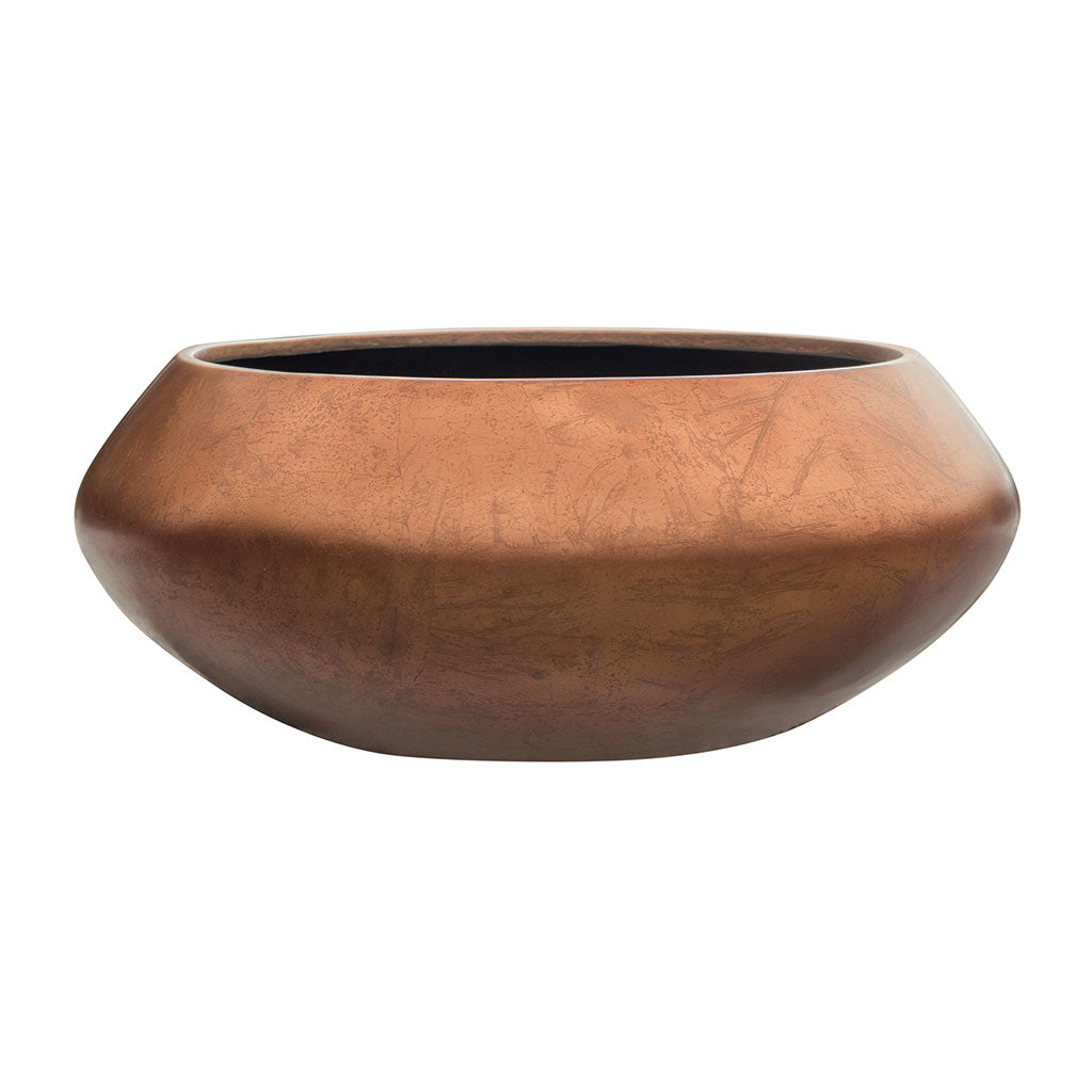 Metallic UFO Plant Bowl - Matt Copper - Indoor Planter | Hortology ...