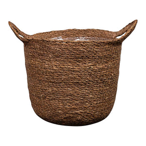 Nelis Plant Basket Camel 13cm