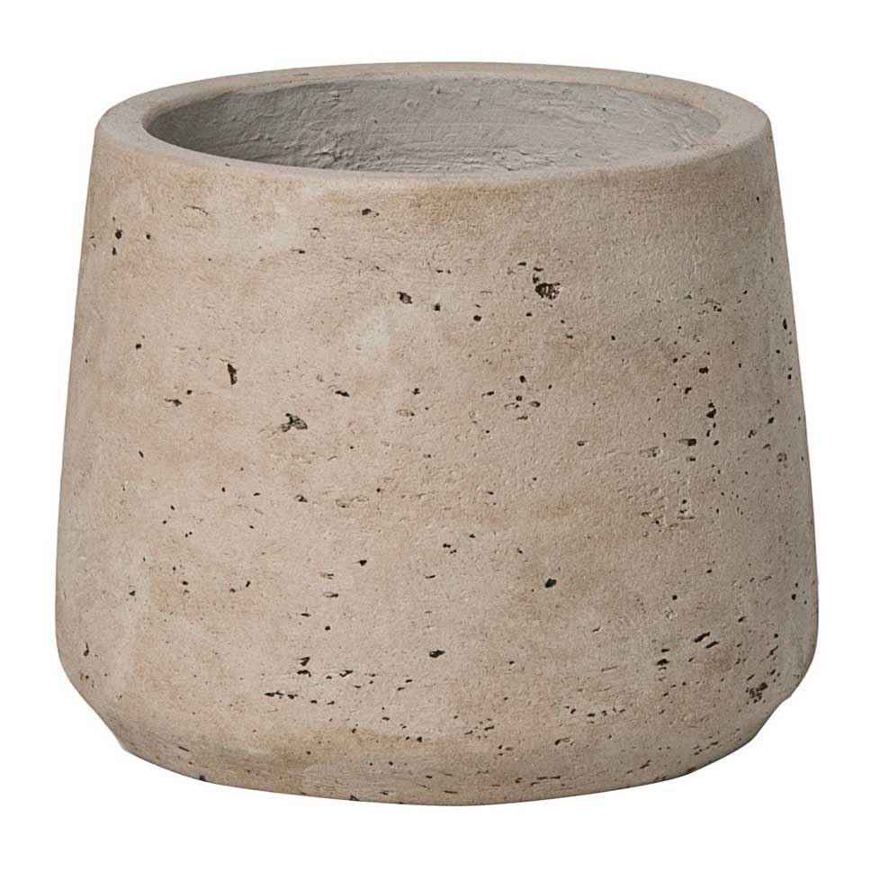 Patt Plant Pot - Grey Washed XS