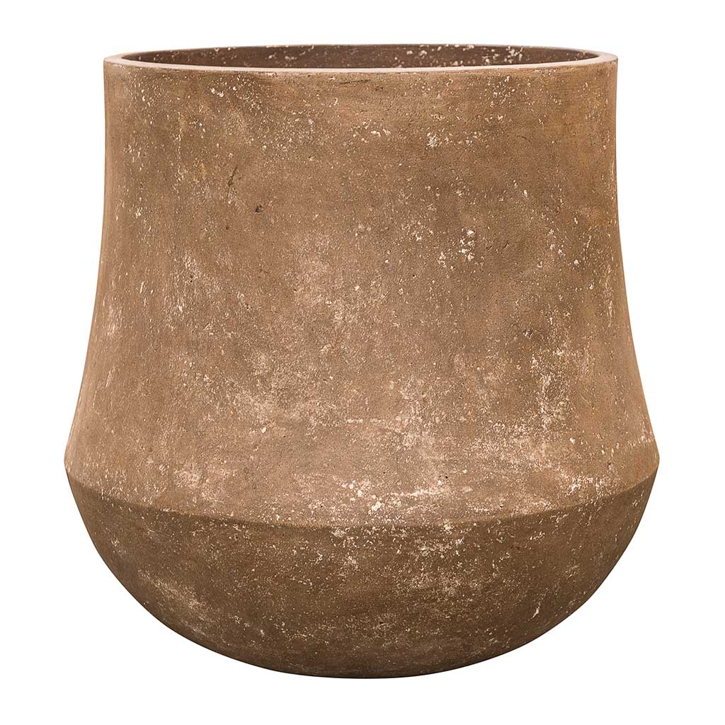 Polystone Coated Darcy Planter - Rock - Small