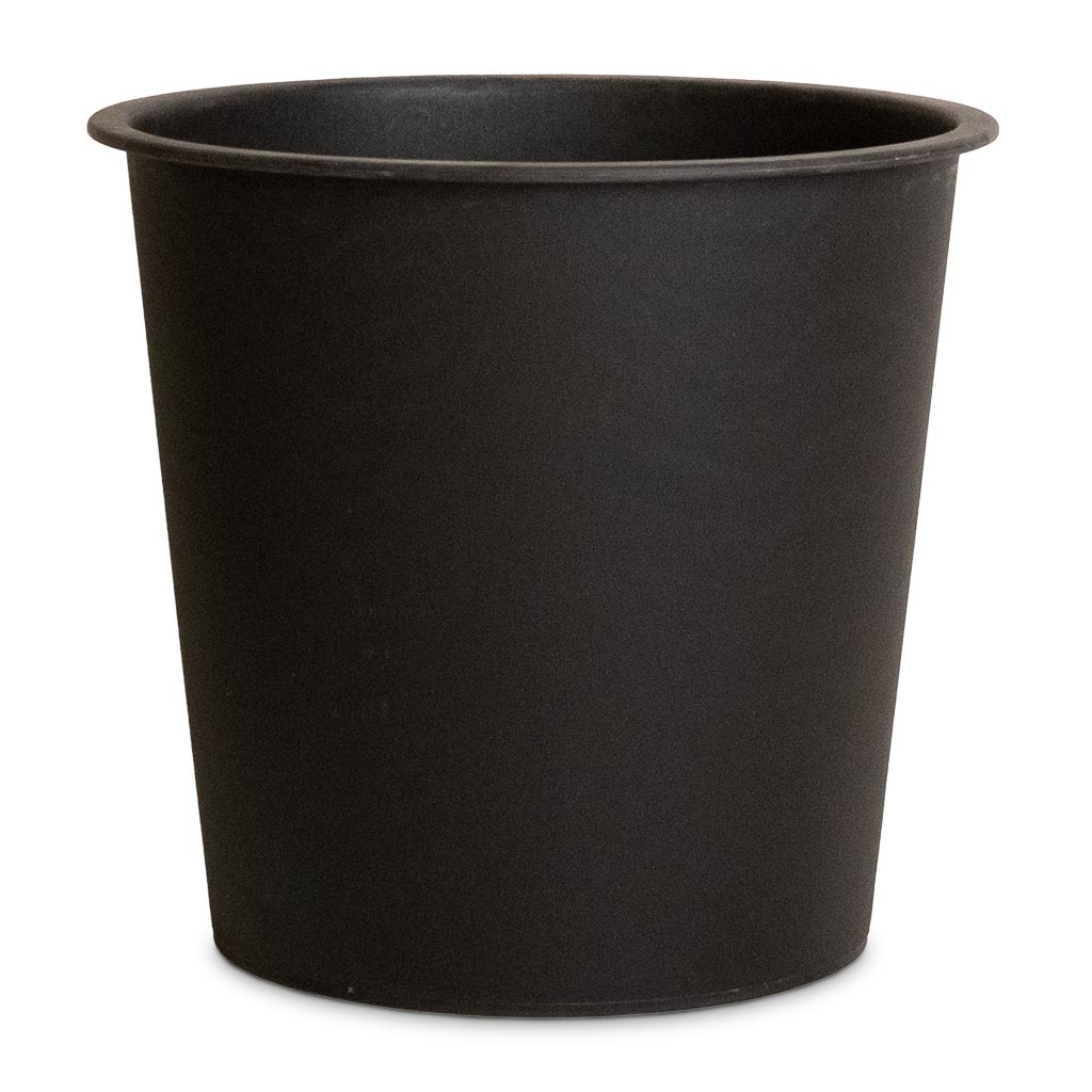Polystone Coated Plain Coppa Planter - Rock