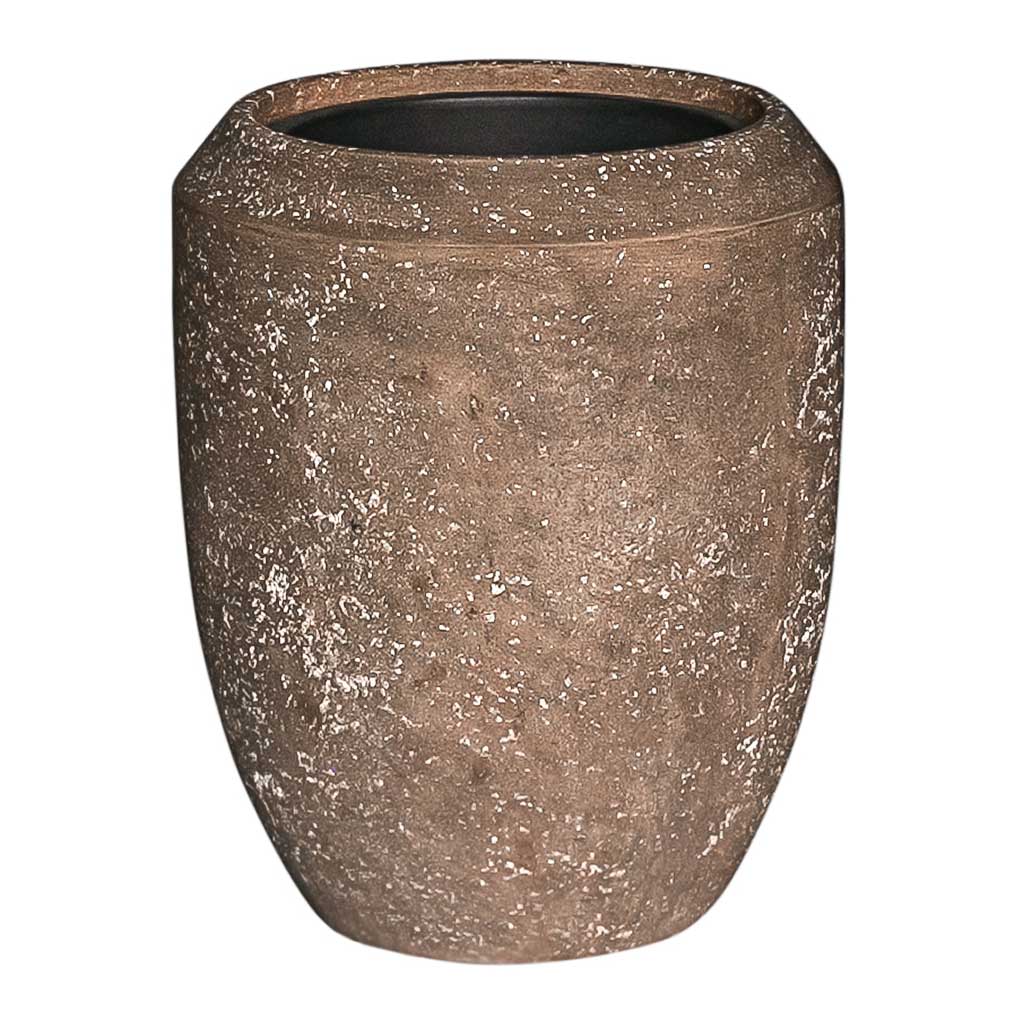 Polystone Coated Plain Coppa Planter Rock