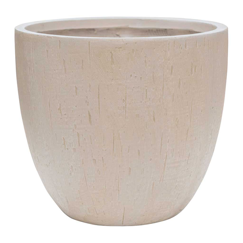 Raindrop Egg Planter - Stone 37cm