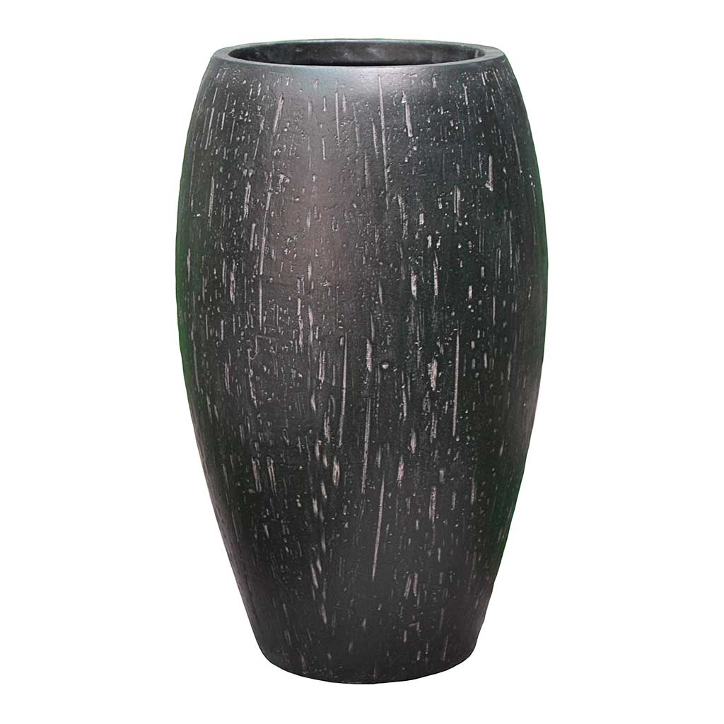 Raindrop Tall Balloon Planter - Anthracite 53cm