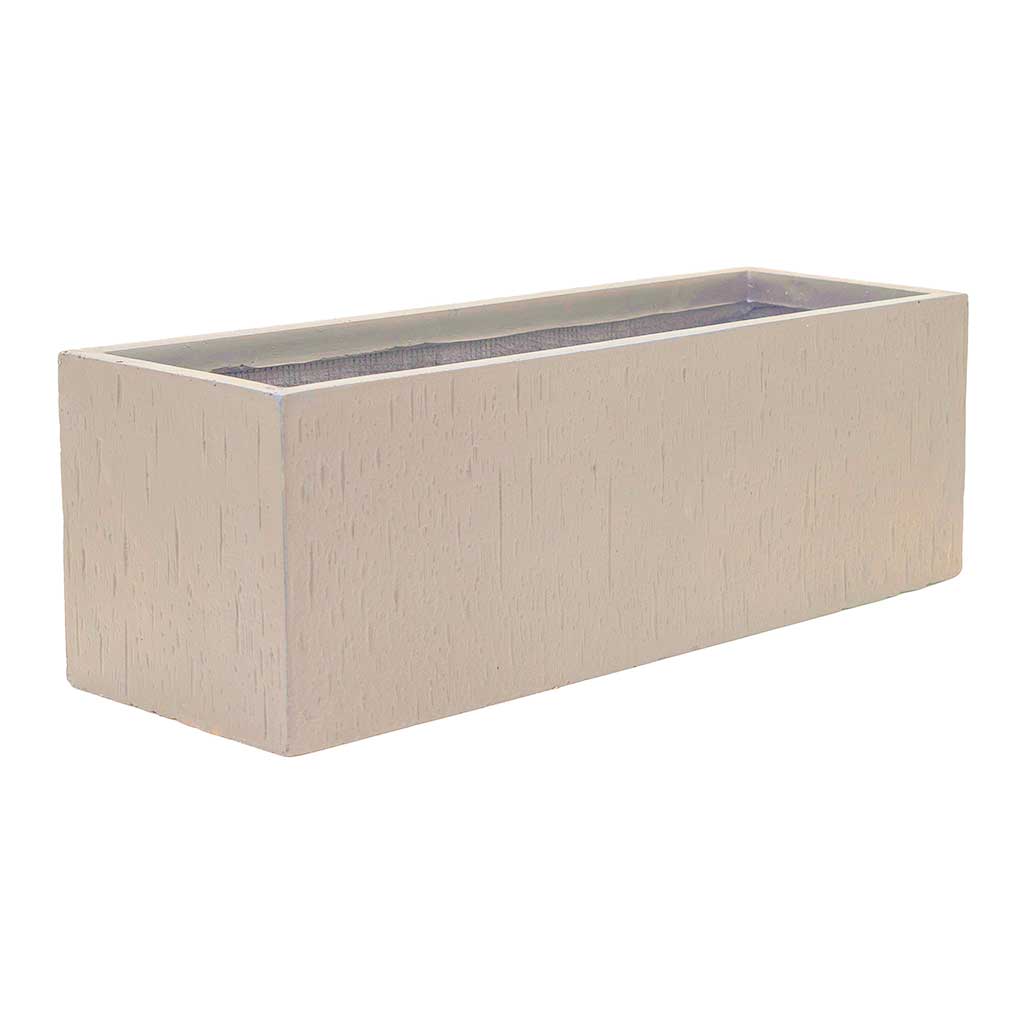 Raindrop Trough Planter - Stone - Quality Planters | Hortology - HORTOLOGY
