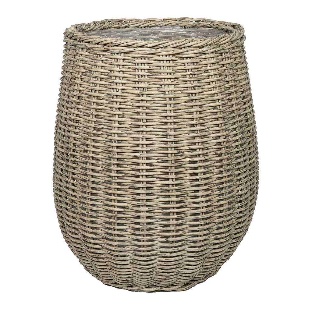 Siona Wicker Plant Basket - Medium - Natural