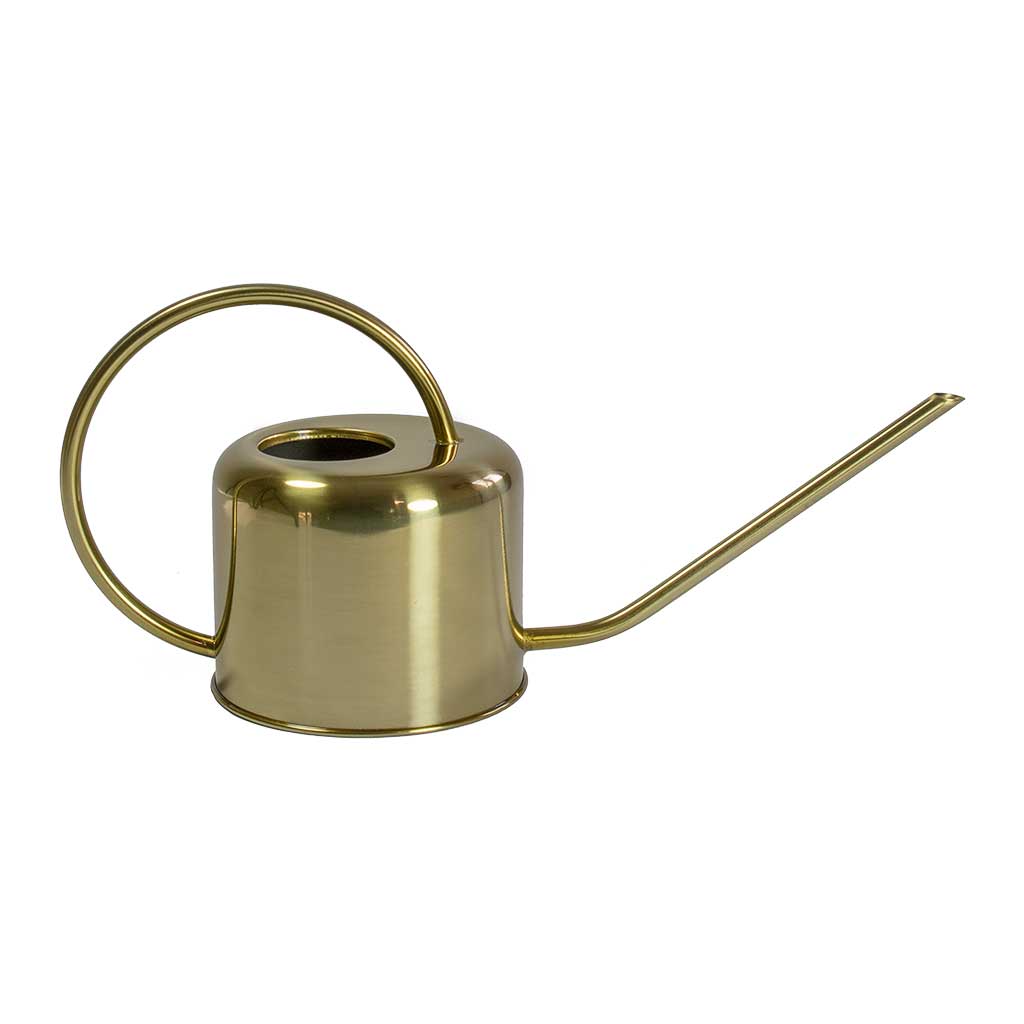 Gold Coloured Watering Can 1L