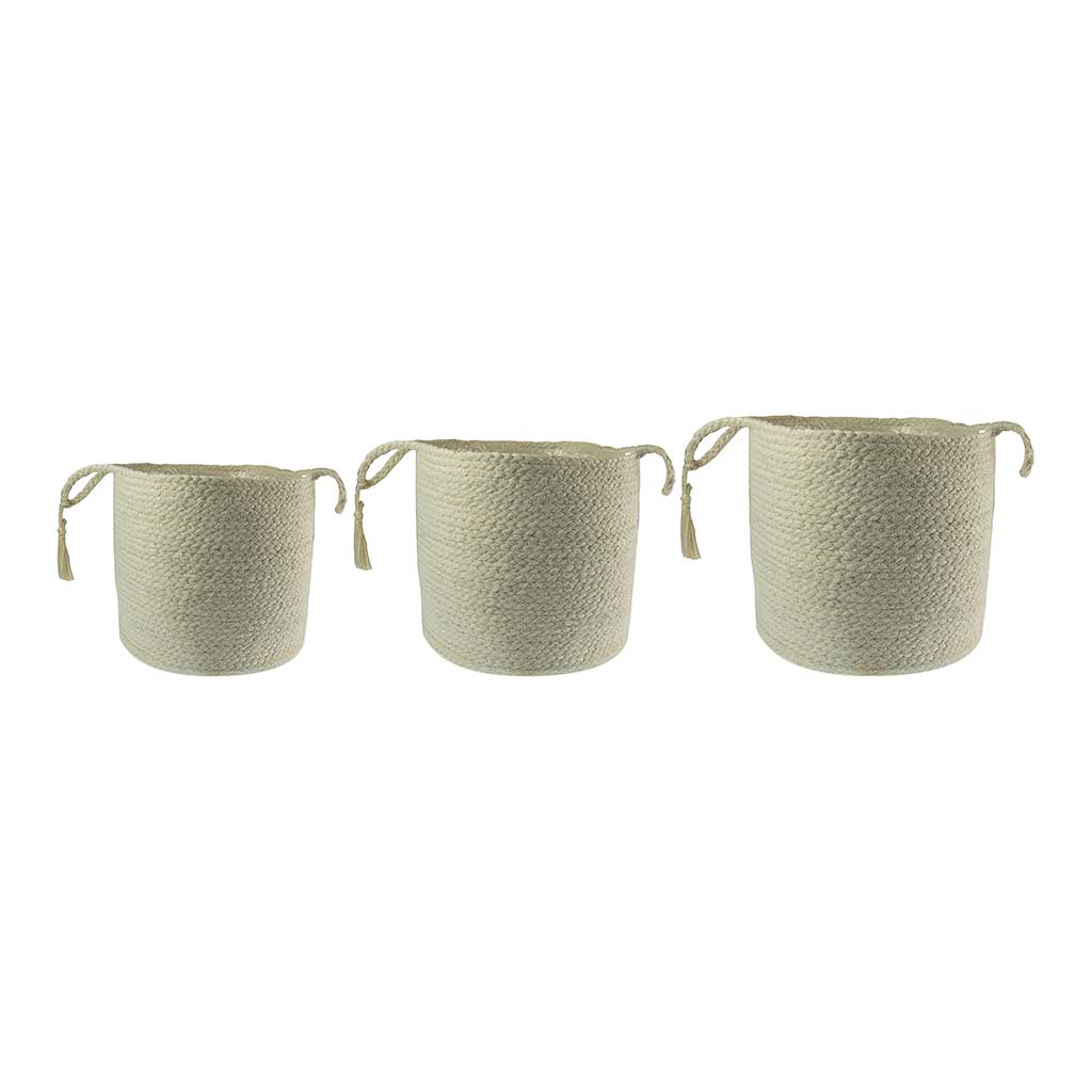 Stefan Plant Baskets - Set of 3 - Natural