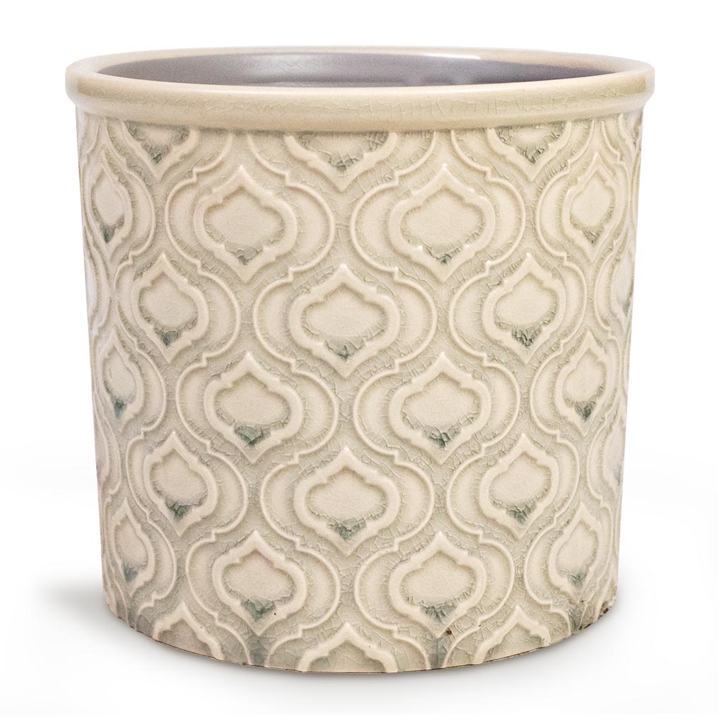 Venetian Plant Pot - Grey