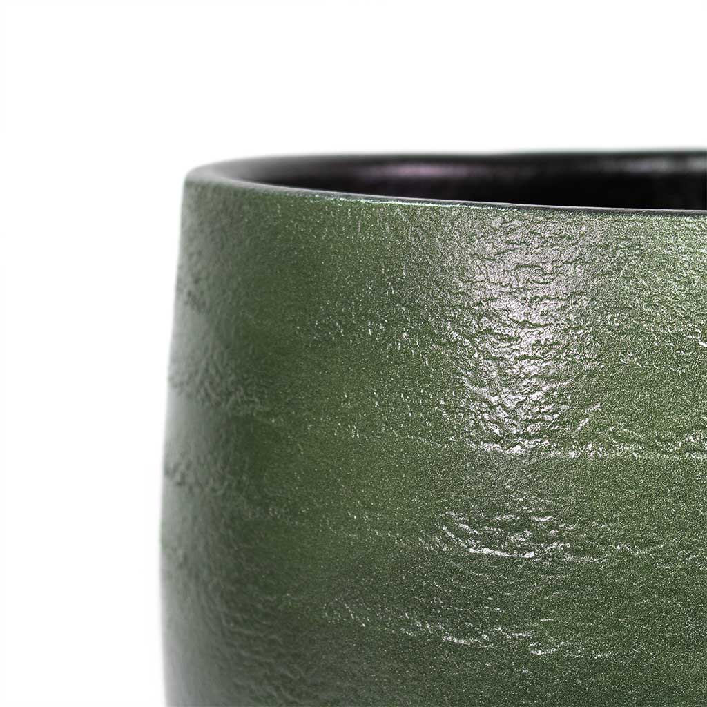 Zembla Plant Pot Green Close-Up